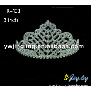 Rhinestone pageant crowns wedding hair accessories